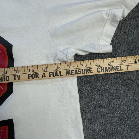 Tampa Bay Buccaneers T-Shirt  Mens Medium Tom Brady Bucs #12 Nike Tee Super Bowl - Picture 6 of 10